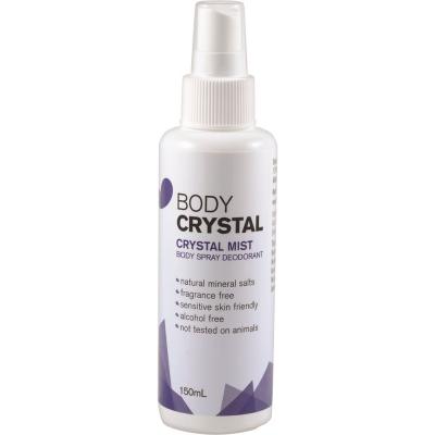 Body Crystal Deodorant Mist (Body Spray) Crystal Mist (Fragrance Free) 150ml